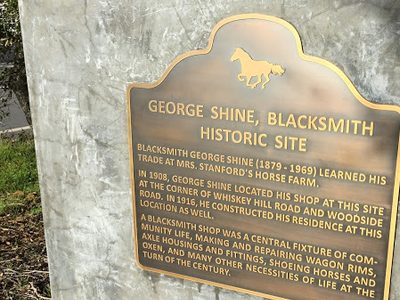 George Shine, Blacksmith Historic Site