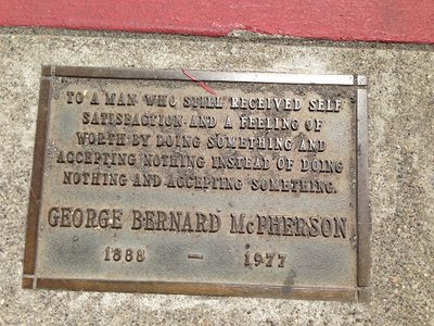 George Bernard McPherson of Guerneville, CA