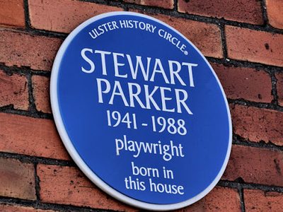 Stewart Parker (playwright) plaque, Belfast