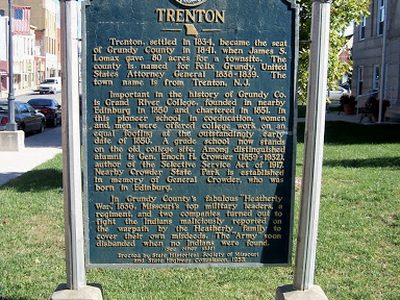 Trenton Historical Marker