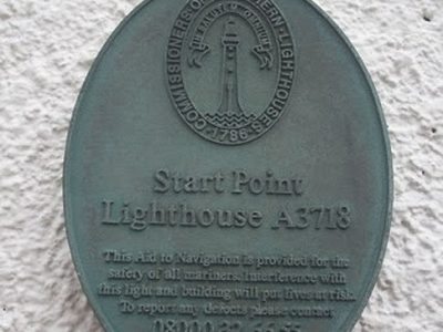Plaque at Start Point Lighthouse, Sanday, Orkney