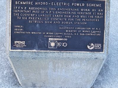 Benmore Hydro-Electric Power Scheme