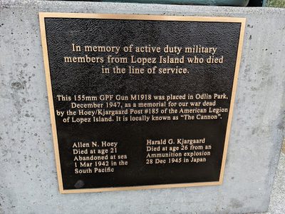 Lopez Island WWII Memorial