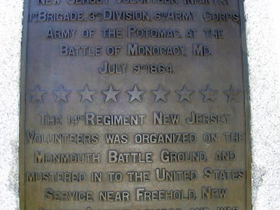 Erected by the State of New Jersey
