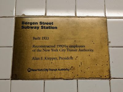 Bergen Street Subway Station