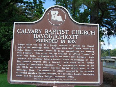 Calvary Baptist Church Bayou Chicot