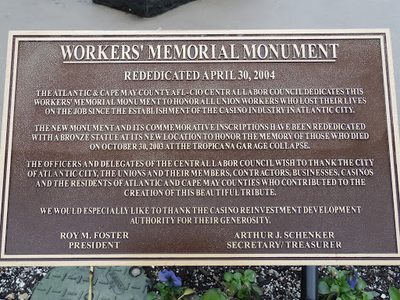 Workers’ Memorial Monument