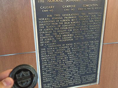 The Normal Schools of Alberta