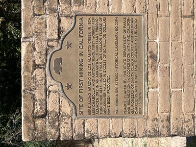 Site of First Mining in California