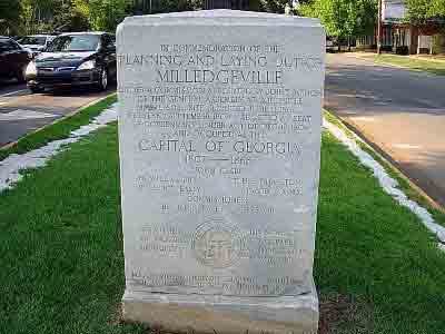 In Commemoration of the Planning and Layout of Milledgeville