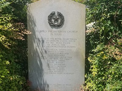 An Early Presbyterian Church in Texas