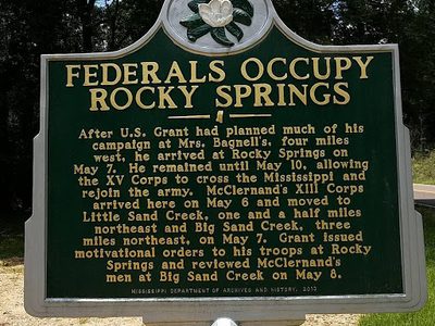 Federals Occupy Rocky Springs