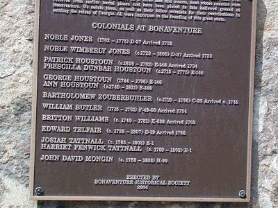 Colonials at Bonaventure