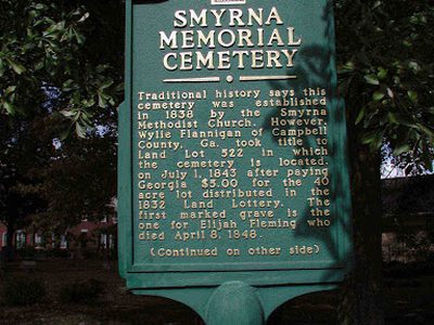 Smyrna Memorial Cemetery (Side 1)