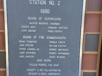 Castro Valley Fire Protection District Station No. 2