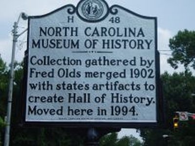 NORTH CAROLINA MUSEUM OF HISTORY