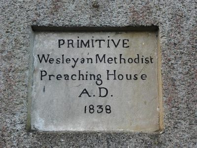 Plaque, Wesleyan Methodist Preaching House