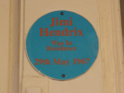 Jimi Hendrix plaque