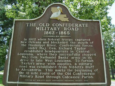 The Old Confederate Military Road  1862-1865