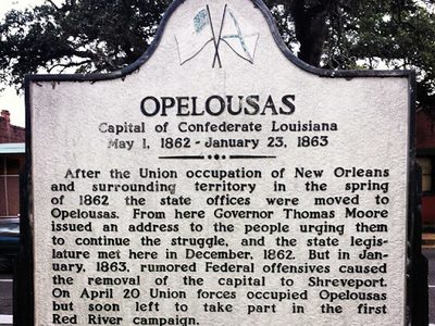 Opelousas: Capital of Conferate Louisiana