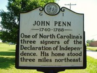 JOHN PENN 1740-1788