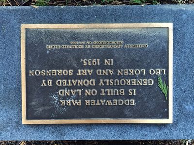 Generously Donated In 1935