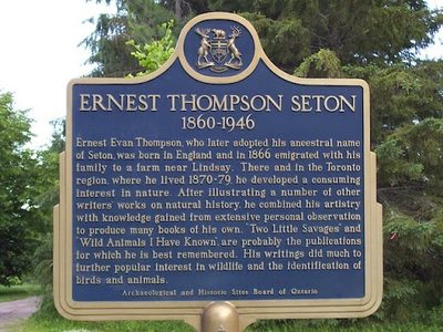 Ernest Thompson Seton 1860-1946
