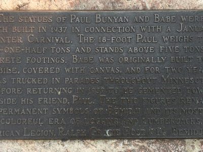 Paul Bunyan and Babe