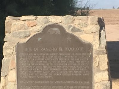 Site of Rancho El Tecolote