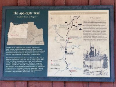 The Applegate Trail; Southern Route to Oregon