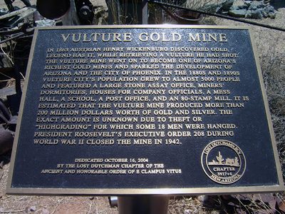 Vulture Gold Mine, Wickenburg, Arizona