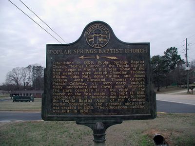 Poplar Springs Baptist Church