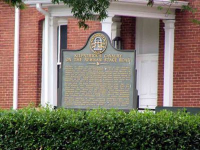 Kilpatrick's Cavalry on the Newnan Stage Road