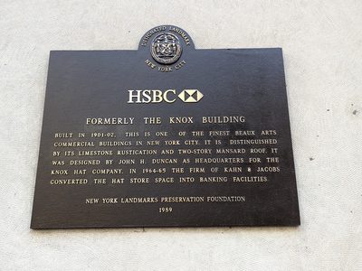 HSBC (formerly the Knox Building)