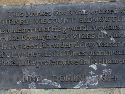 Market Cross plaque, Devizes