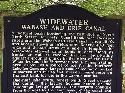 Widewater Wabash and Erie Canal