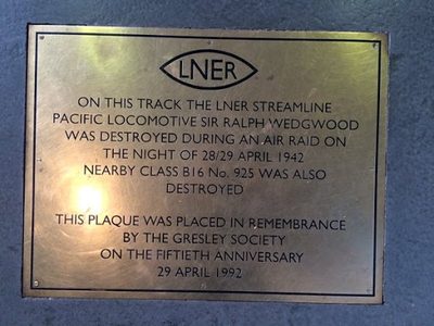 LNER Streamline Wedgewood