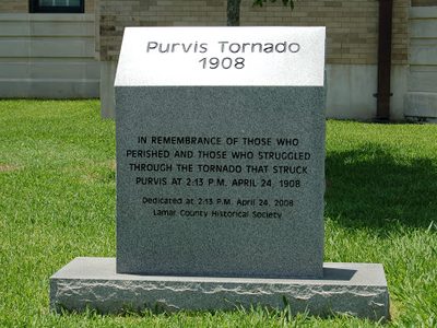 Purvis Tornado, 1908