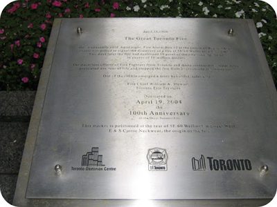 The Great Toronto Fire