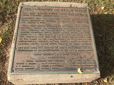 The Founding of Baton Rouge