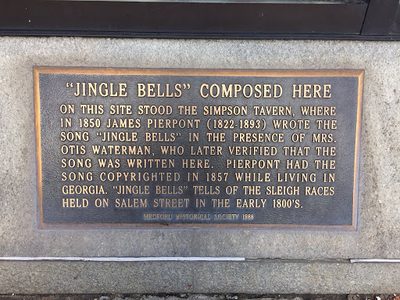 "Jingle Bells" Composed Here