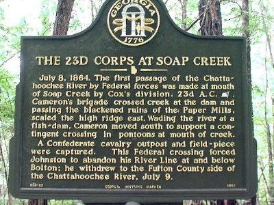 The 23d Corps at Soap Creek