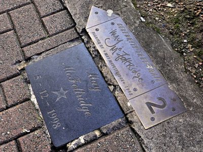 Tree plaque, Belfast (2)