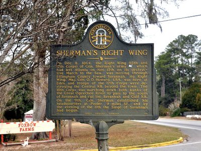 Sherman's Right Wing