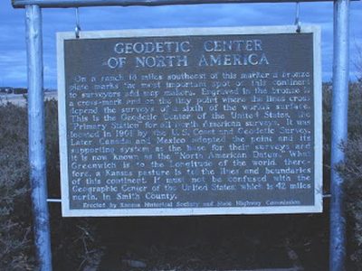 GEODETIC CENTER OF NORTH AMERICA