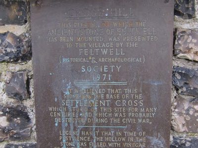 Cross Hill ancient stone plinth