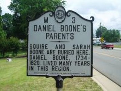 DANIEL BOONE'S PARENTS