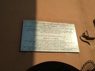 Michael Gaismair plaque