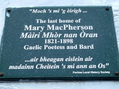 The last home of Màiri Mhòr / Dachaigh deireannach Màiri Mòire