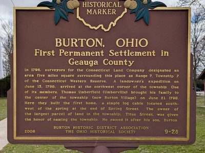 Burton, Ohio